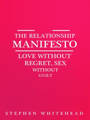 cover image of The Relationship Manifesto